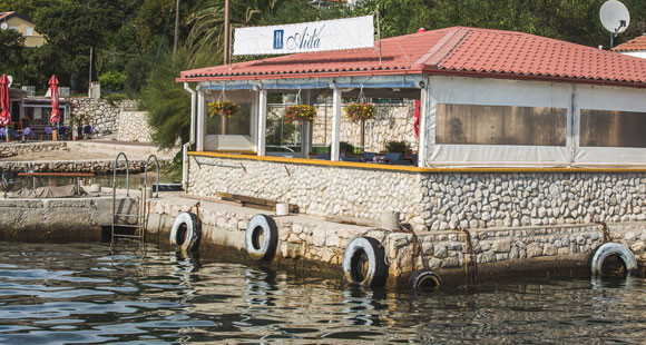 Restaurant Aida im Barbat auf der Insel Rab