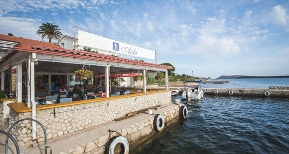 Restaurant Aida in Barbat on island Rab